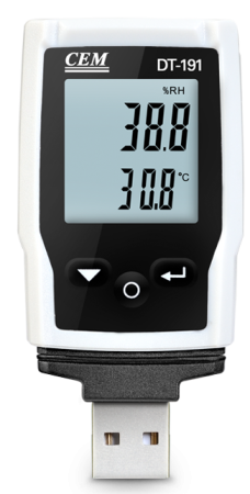 Регистратор температуры и влажности, даталоггер CEM DT-191A купить по низкой цене | МАКСПРОФИТ Регистратор температуры и влажности, даталоггер CEM DT-191A купить по низкой цене | МАКСПРОФИТ
