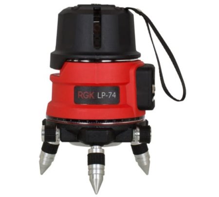 Лазерный уровень RGK LP-74 купить по низкой цене | МАКСПРОФИТ