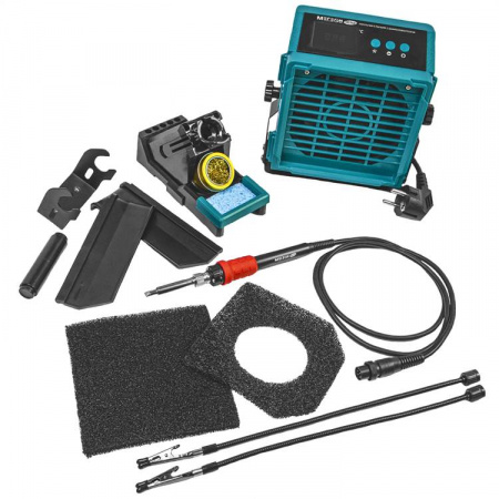 Паяльная станция с дымоуловителем МЕГЕОН 00348 купить по низкой цене | МАКСПРОФИТ Паяльная станция с дымоуловителем МЕГЕОН 00348 купить по низкой цене | МАКСПРОФИТ