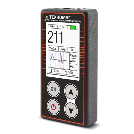 Универсальный магнитометр Техно-НДТ ТЕХНОМАГ с преобразователями П-1С и П-1М тесламетра и образцами купить по низкой цене | МАКСПРОФИТ