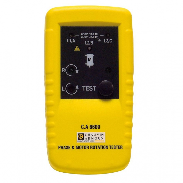 Индикатор фазовой ротации Chauvin Arnoux CA6609 купить по низкой цене | МАКСПРОФИТ Индикатор фазовой ротации Chauvin Arnoux CA6609 купить по низкой цене | МАКСПРОФИТ