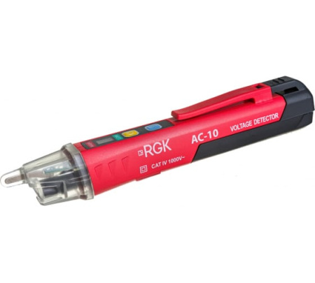 Индикатор напряжения RGK AC-10 купить по низкой цене | МАКСПРОФИТ Индикатор напряжения RGK AC-10 купить по низкой цене | МАКСПРОФИТ