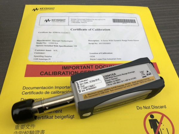 USB датчик Keysight U2041XA (демонстрационный) купить по низкой цене | МАКСПРОФИТ USB датчик Keysight U2041XA (демонстрационный) купить по низкой цене | МАКСПРОФИТ