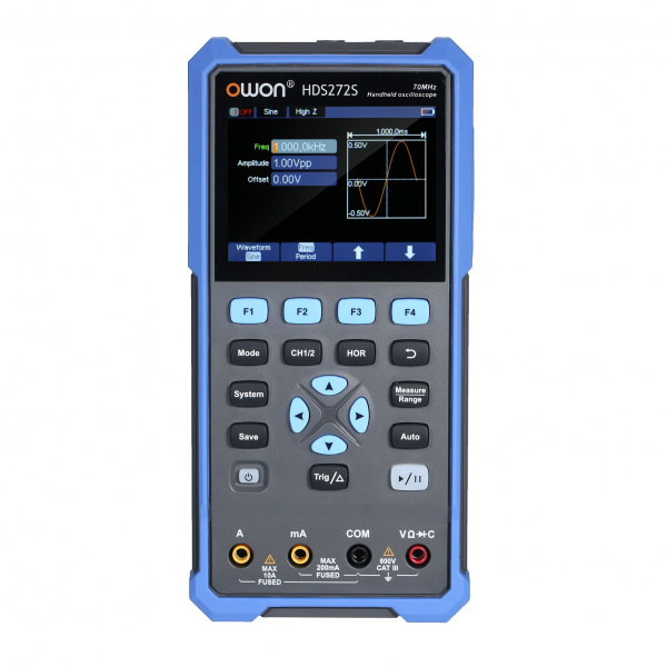 Осциллограф-мультиметр OWON HDS272S купить по низкой цене | МАКСПРОФИТ Осциллограф-мультиметр OWON HDS272S купить по низкой цене | МАКСПРОФИТ