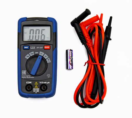 Мультиметр цифровой CEM DT-107 купить по низкой цене | МАКСПРОФИТ Мультиметр цифровой CEM DT-107 купить по низкой цене | МАКСПРОФИТ