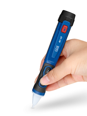 Детектор переменного напряжения CEM AC-15 купить по низкой цене | МАКСПРОФИТ Детектор переменного напряжения CEM AC-15 купить по низкой цене | МАКСПРОФИТ