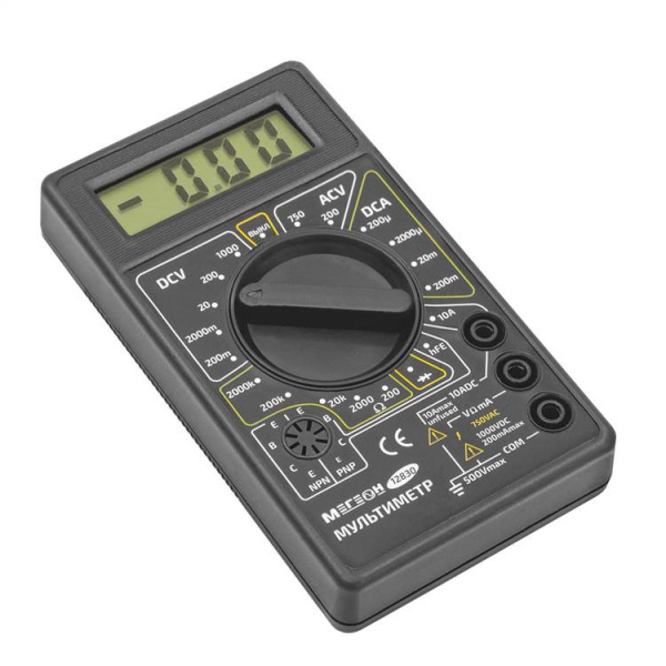 Мультиметр МЕГЕОН 12830 купить по низкой цене | МАКСПРОФИТ Мультиметр МЕГЕОН 12830 купить по низкой цене | МАКСПРОФИТ