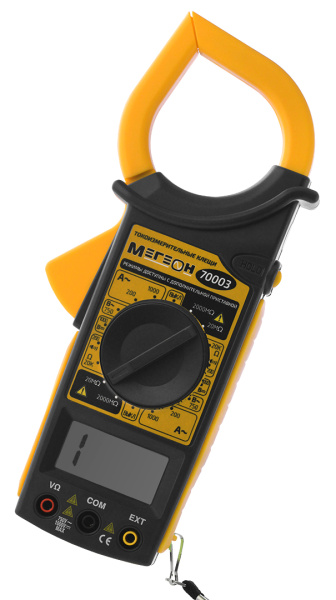 Цифровые токоизмерительные клещи МЕГЕОН 70003 купить по низкой цене | МАКСПРОФИТ Цифровые токоизмерительные клещи МЕГЕОН 70003 купить по низкой цене | МАКСПРОФИТ