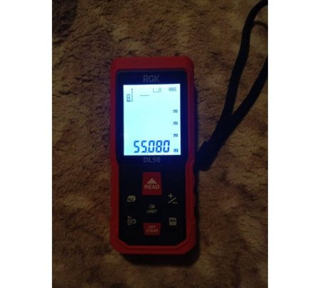 Лазерный дальномер с угломером RGK DL50 купить по низкой цене | МАКСПРОФИТ