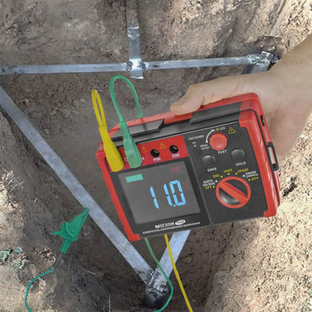 Измеритель сопротивления заземления (омметр) МЕГЕОН 13122 купить по низкой цене | МАКСПРОФИТ Измеритель сопротивления заземления (омметр) МЕГЕОН 13122 купить по низкой цене | МАКСПРОФИТ