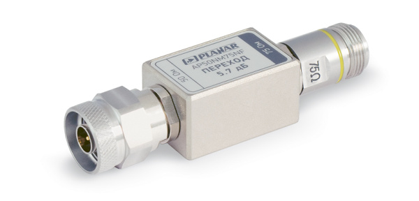 Аттенюатор-переход AP50NM75NF купить по низкой цене | МАКСПРОФИТ Аттенюатор-переход AP50NM75NF купить по низкой цене | МАКСПРОФИТ