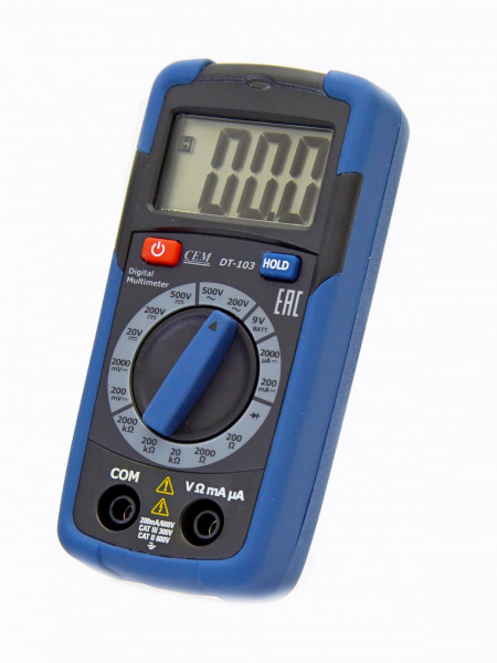 Мультиметр цифровой CEM DT-103 купить по низкой цене | МАКСПРОФИТ Мультиметр цифровой CEM DT-103 купить по низкой цене | МАКСПРОФИТ