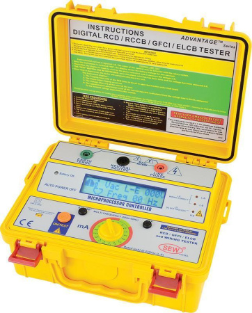 Измеритель параметров УЗО SEW 4112 EL купить по низкой цене | МАКСПРОФИТ Измеритель параметров УЗО SEW 4112 EL купить по низкой цене | МАКСПРОФИТ