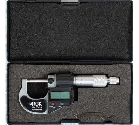 Электронный микрометр RGK MC-25 купить по низкой цене | МАКСПРОФИТ Электронный микрометр RGK MC-25 купить по низкой цене | МАКСПРОФИТ