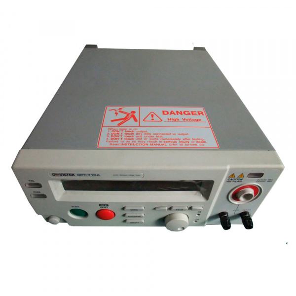 Измеритель параметров безопасности электрооборудования GW Instek GPT-715A купить по низкой цене | МАКСПРОФИТ Измеритель параметров безопасности электрооборудования GW Instek GPT-715A купить по низкой цене | МАКСПРОФИТ