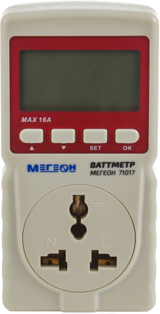 Ваттметр МЕГЕОН 71017 купить по низкой цене | МАКСПРОФИТ Ваттметр МЕГЕОН 71017 купить по низкой цене | МАКСПРОФИТ