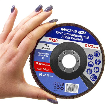 Круг шлифовальный лепестковый комплект МЕГЕОН 61005-10 купить по низкой цене | МАКСПРОФИТ Круг шлифовальный лепестковый комплект МЕГЕОН 61005-10 купить по низкой цене | МАКСПРОФИТ