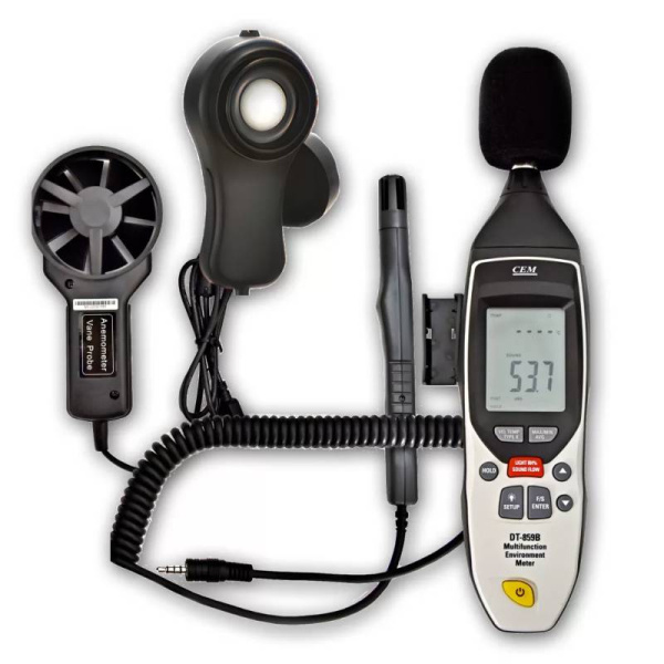Многофункциональный измеритель окружающей среды CEM DT-859B купить по низкой цене | МАКСПРОФИТ Многофункциональный измеритель окружающей среды CEM DT-859B купить по низкой цене | МАКСПРОФИТ
