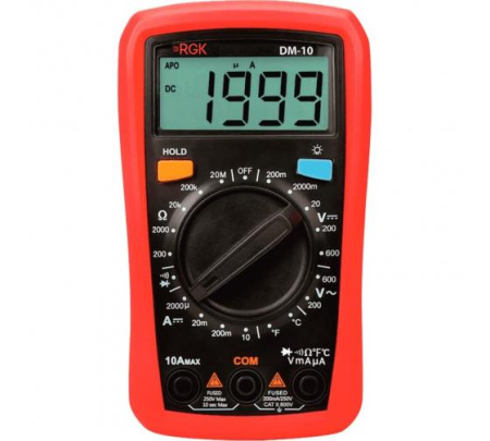 Цифровой мультиметр RGK DM-10 купить по низкой цене | МАКСПРОФИТ Цифровой мультиметр RGK DM-10 купить по низкой цене | МАКСПРОФИТ