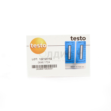 Самоклеющиеся термо-индикаторы (10 шт) 116-154°С Testo купить по низкой цене | МАКСПРОФИТ Самоклеющиеся термо-индикаторы (10 шт) 116-154°С Testo купить по низкой цене | МАКСПРОФИТ