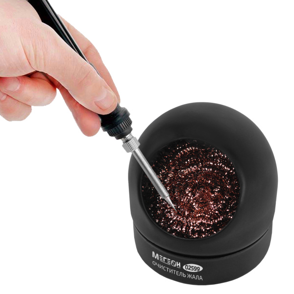 Очиститель жала паяльника МЕГЕОН 02599 купить по низкой цене | МАКСПРОФИТ Очиститель жала паяльника МЕГЕОН 02599 купить по низкой цене | МАКСПРОФИТ