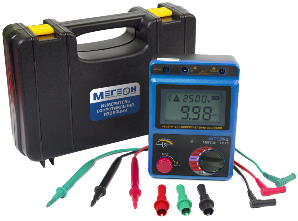 Измеритель сопротивления изоляции (мегаомметр) МЕГЕОН 13126 купить по низкой цене | МАКСПРОФИТ Измеритель сопротивления изоляции (мегаомметр) МЕГЕОН 13126 купить по низкой цене | МАКСПРОФИТ