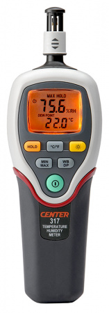 Измеритель температуры и влажности CENTER 317 купить по низкой цене | МАКСПРОФИТ Измеритель температуры и влажности CENTER 317 купить по низкой цене | МАКСПРОФИТ