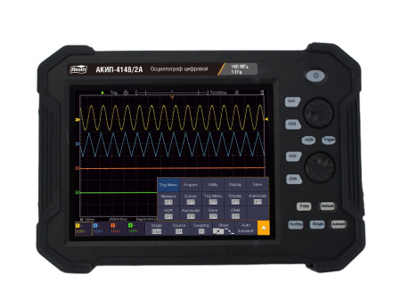 Осциллограф портативный АКИП-4148/1 купить по низкой цене | МАКСПРОФИТ