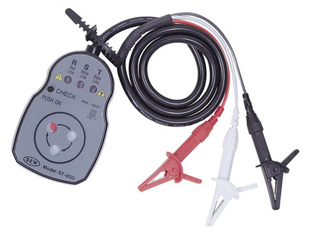 Измеритель порядка чередования фаз SEW ST-850 купить по низкой цене | МАКСПРОФИТ Измеритель порядка чередования фаз SEW ST-850 купить по низкой цене | МАКСПРОФИТ