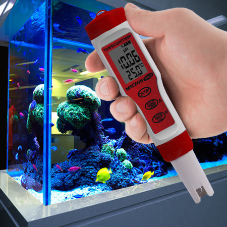 Тестер воды 4 в 1 (солемер/кондуктометр/pH- метр/термометр) МЕГЕОН 17002 купить по низкой цене | МАКСПРОФИТ Тестер воды 4 в 1 (солемер/кондуктометр/pH- метр/термометр) МЕГЕОН 17002 купить по низкой цене | МАКСПРОФИТ