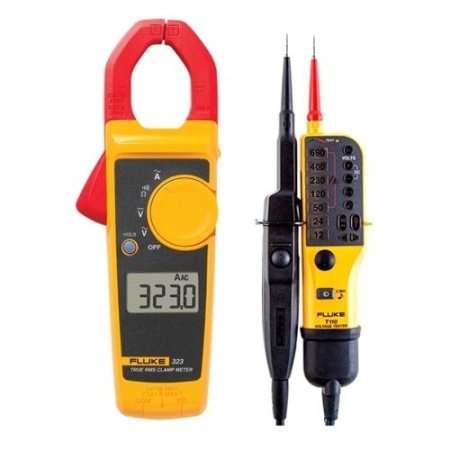 Комплект Fluke 325/T130 - токовые клещи Fluke 325 и двухполюсный тестер напряжения Fluke T130 купить по низкой цене | МАКСПРОФИТ