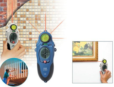 Тестер (детектор) для поиска дерева/металла/проводки с лазерным уровнем CEM LA-1010 купить по низкой цене | МАКСПРОФИТ Тестер (детектор) для поиска дерева/металла/проводки с лазерным уровнем CEM LA-1010 купить по низкой цене | МАКСПРОФИТ