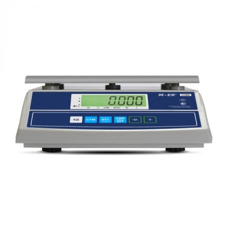 Фасовочные настольные весы M-ER 326 AFL-32.5 "Cube" c USB-COM LCD купить по низкой цене | МАКСПРОФИТ