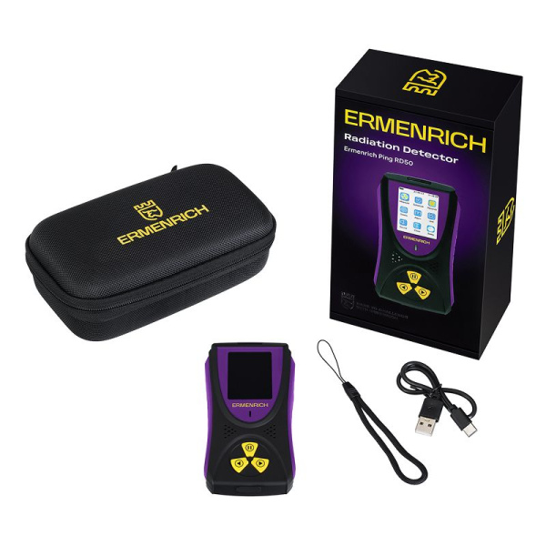 Дозиметр Ermenrich Ping RD50, фиолетовый купить по низкой цене | МАКСПРОФИТ Дозиметр Ermenrich Ping RD50, фиолетовый купить по низкой цене | МАКСПРОФИТ