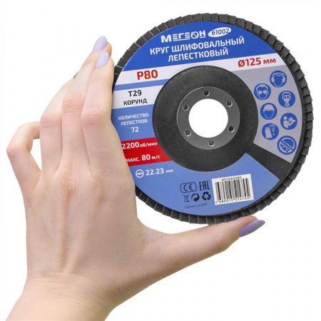 Круг шлифовальный лепестковый комплект МЕГЕОН 61002-10 купить по низкой цене | МАКСПРОФИТ Круг шлифовальный лепестковый комплект МЕГЕОН 61002-10 купить по низкой цене | МАКСПРОФИТ
