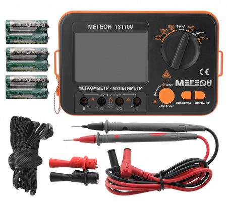 Мегаомметр (измеритель сопротивления изоляции) МЕГЕОН 131100 купить по низкой цене | МАКСПРОФИТ Мегаомметр (измеритель сопротивления изоляции) МЕГЕОН 131100 купить по низкой цене | МАКСПРОФИТ